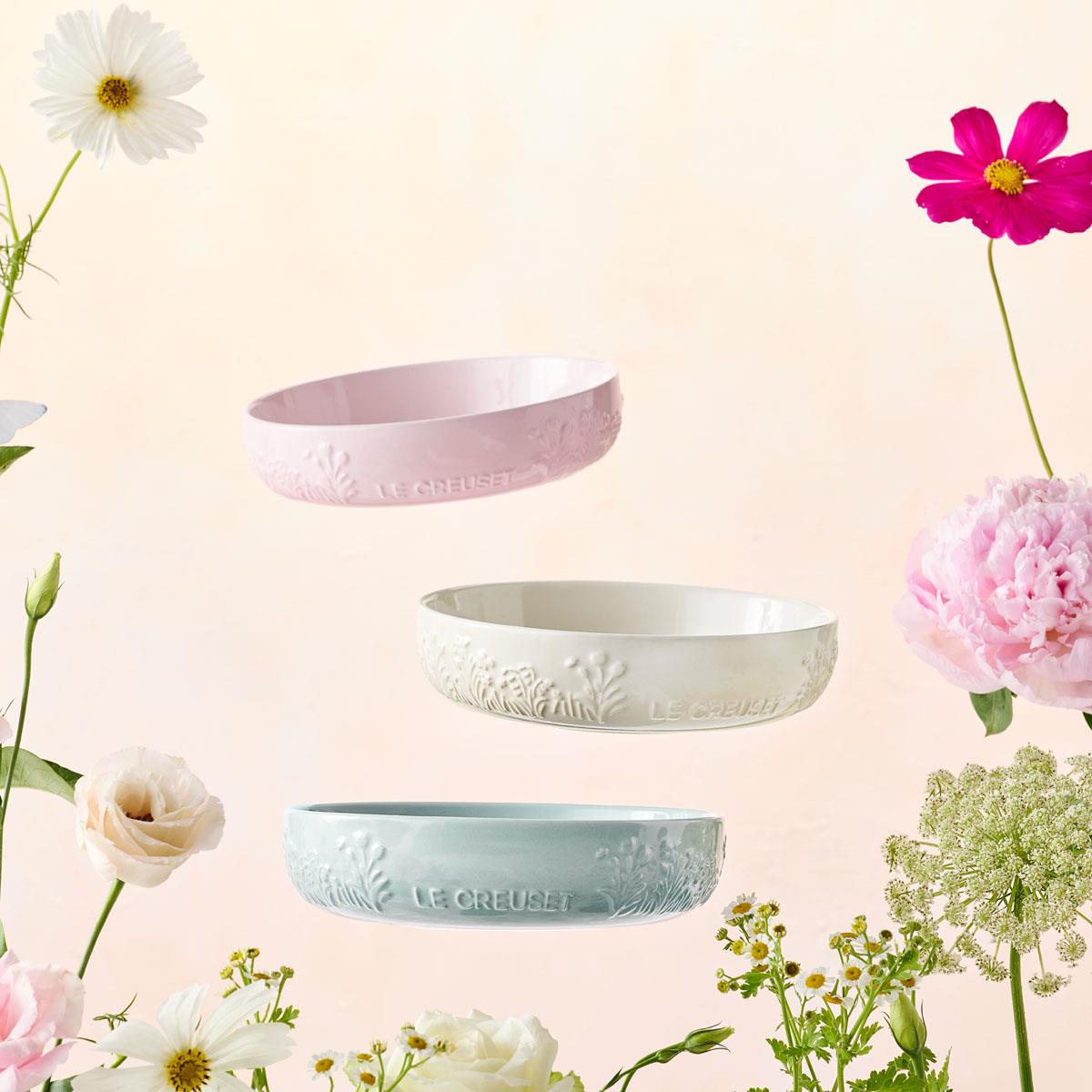 Le Creuset Stoneware Bowl La Jardin Collection