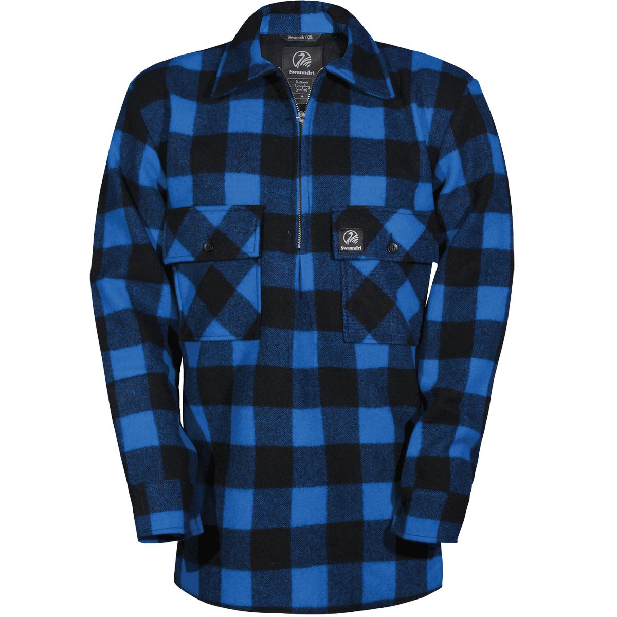 Swanndri Mens Ranger Quarter Zip Bushshirt