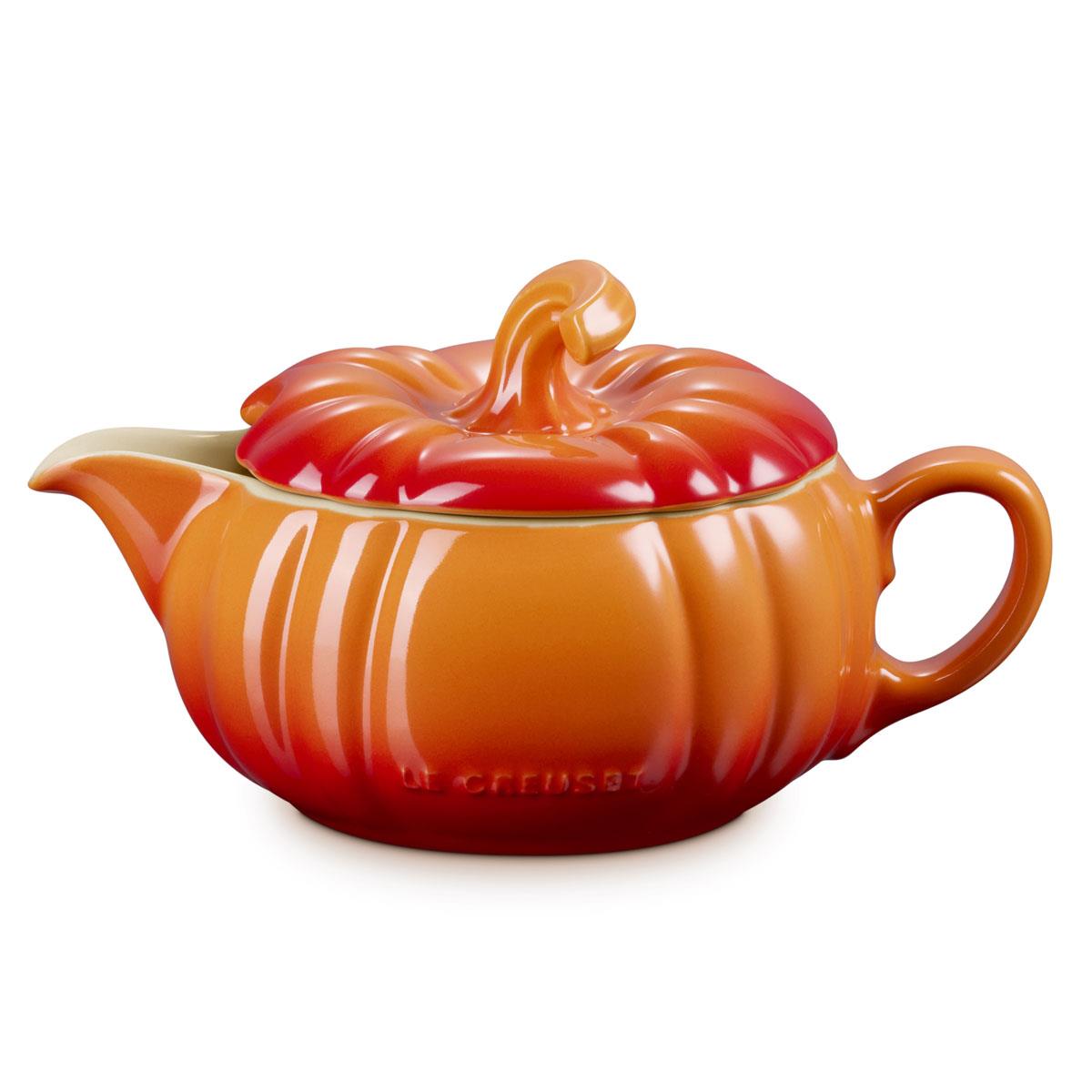 Le Creuset Stoneware Pumpkin Gravy Boat