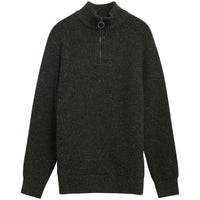 Barbour Mens Essential Fleck Half Zip Jumper