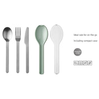 Mepal Ellipse 3pc Cutlery Set USP