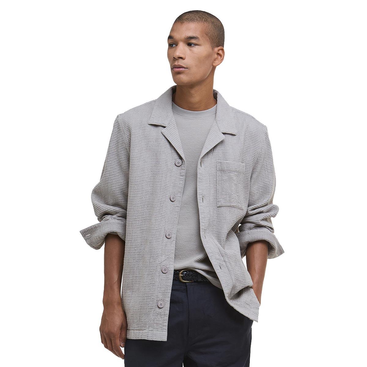 Barbour Mens Sandwood Waffle Overshirt