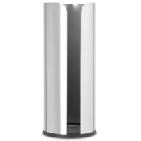 Matt Steel Brabantia Renew Toilet Roll Dispenser