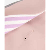 Gardenia Pink Barbour Evie Waterproof Dog Coat detail