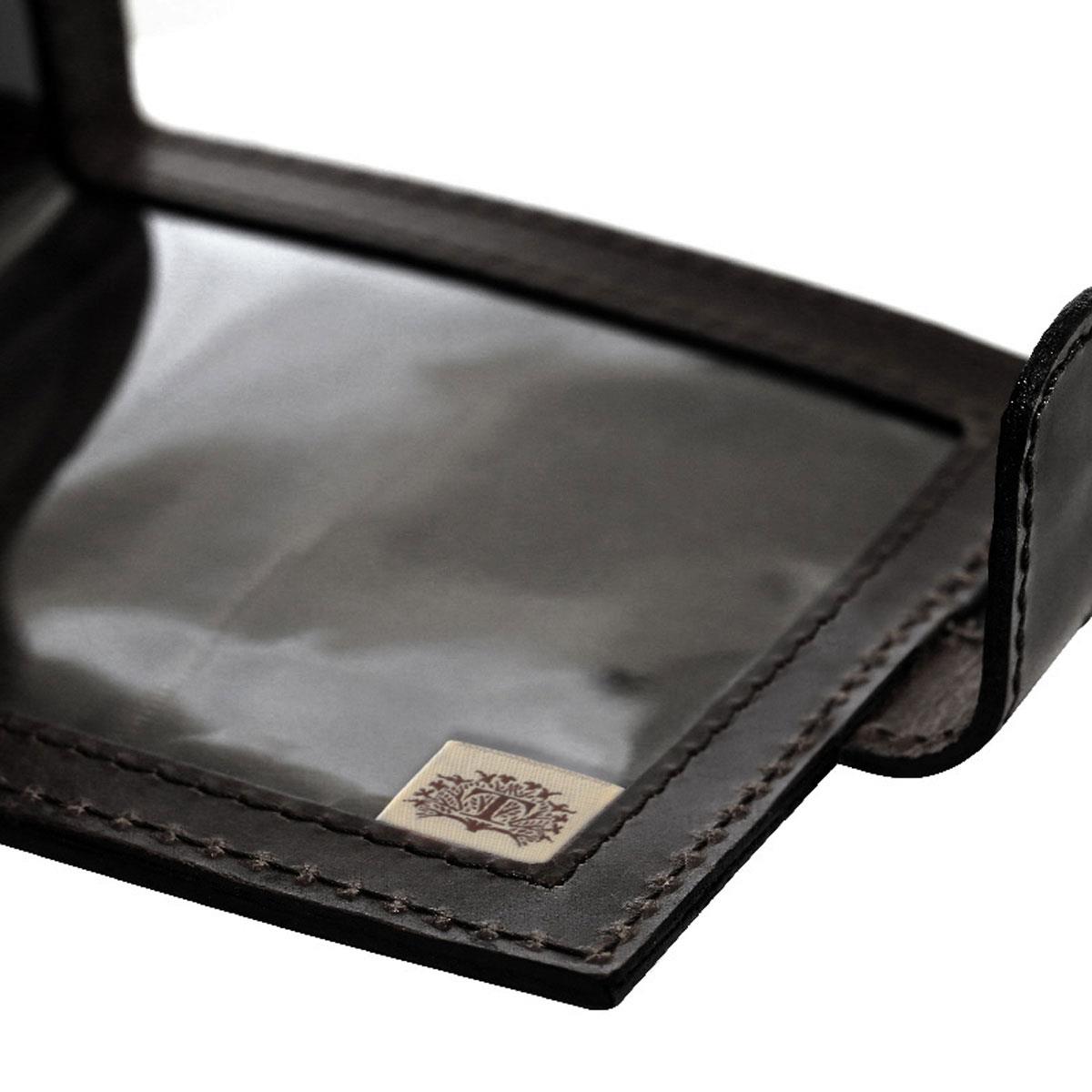 Teales Premier Single Leather Certificate Holder