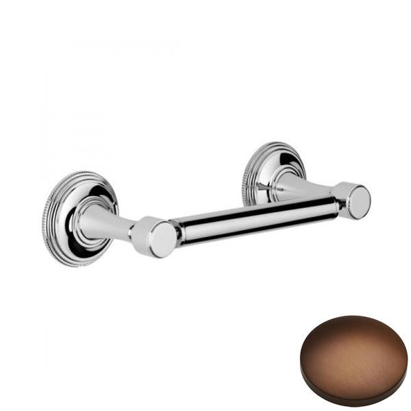 Country Bronze Samuel Heath Style Moderne Double Post Toilet Roll Holder N6652
