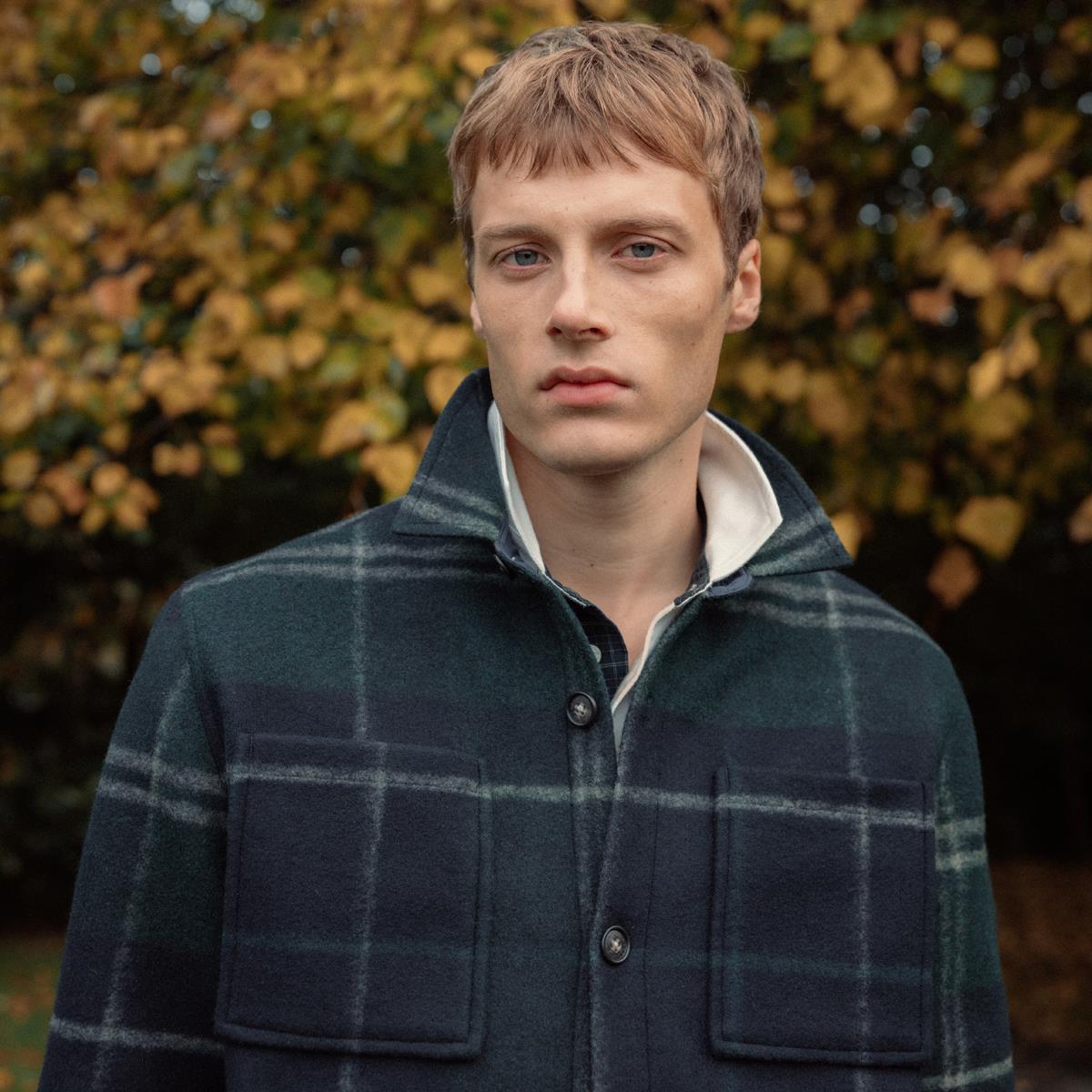 Barbour Mens Chapter Tailored Check Overshirt
