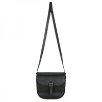 Dubarry Clara Large Saddle Style Bag in Black