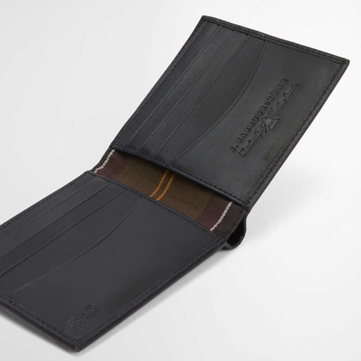 Barbour Mens Brunton Leather Wallet