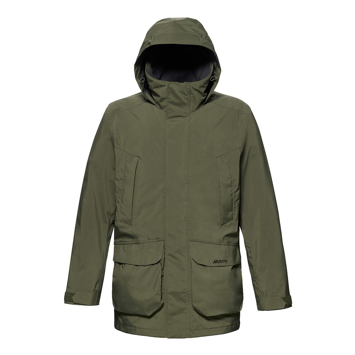 Deep Green Musto Mens Country Fenland Stretch Waterproof Jacket