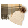 Dusky Green Dubarry Womens Foley Hat and Scarf Set