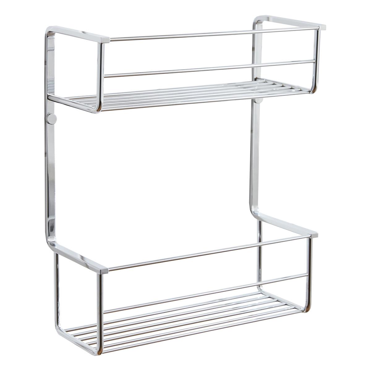 Miller Two Tier Basket / Chrome 971C
