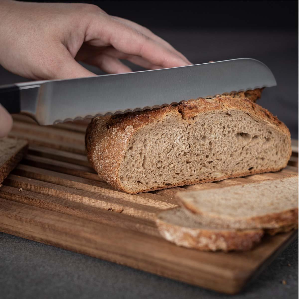 Kuhn Rikon Culinary Forged Bread Knife Lifestyle