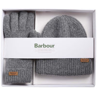 Barbour Womens Pendle Beanie & Gloves Gift Set