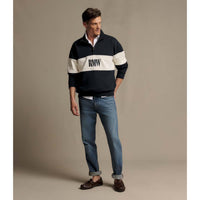 R.M. Williams Mens Heritage 1/4 Zip Sweatshirt