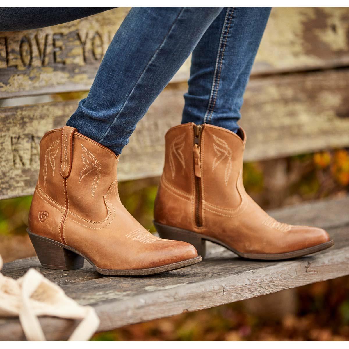 Ariat Womens Darlin Almond Toe Western Boot