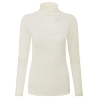 Soft White Schoffel Womens Malton Merino Top