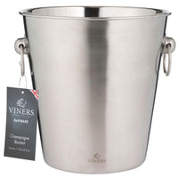 Viners Barware 4L Silver Champagne Bucket LS4
