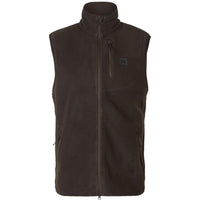 Shadow Brown Harkila Mens Aspire Fleece Waistcoat