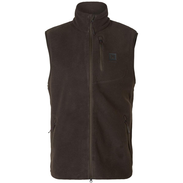 Shadow Brown Harkila Mens Aspire Fleece Waistcoat