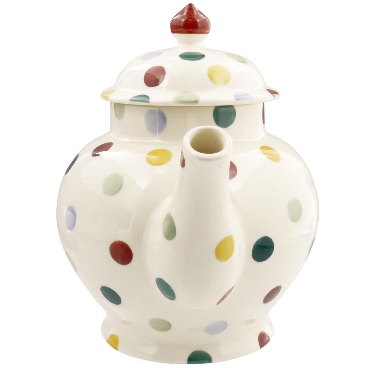 Emma Bridgewater Polka Dot 4 Mug Teapot FRONT