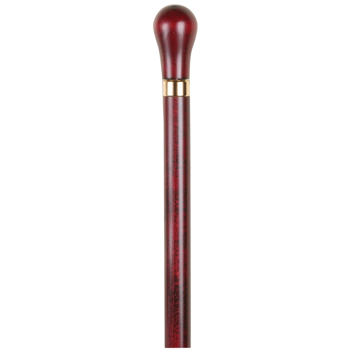 Bisley Turned Maple Tippling Stick With Flask