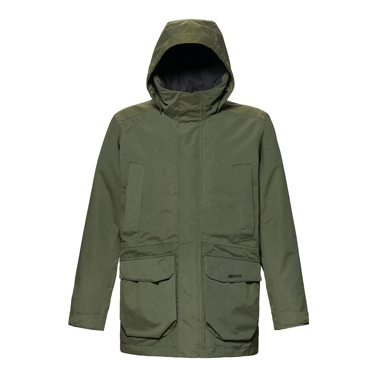 Deep Green Musto Mens Outdoor Country Westmoor Waterproof Coat