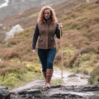 Hoggs Of Fife Eden Womens Technical Tweed Gilet