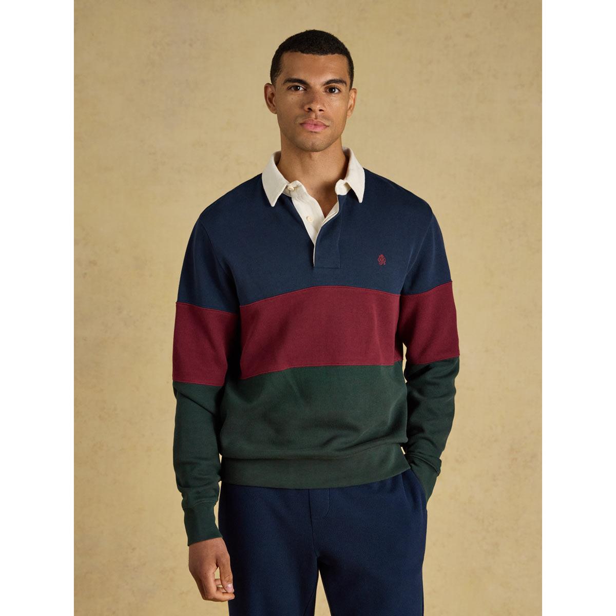 Joules Mens French Rib Rugby Shirt