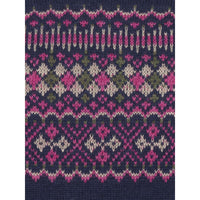 Hoggs Of Fife Jura Ladies Fair Isle Crew Neck Pullover
