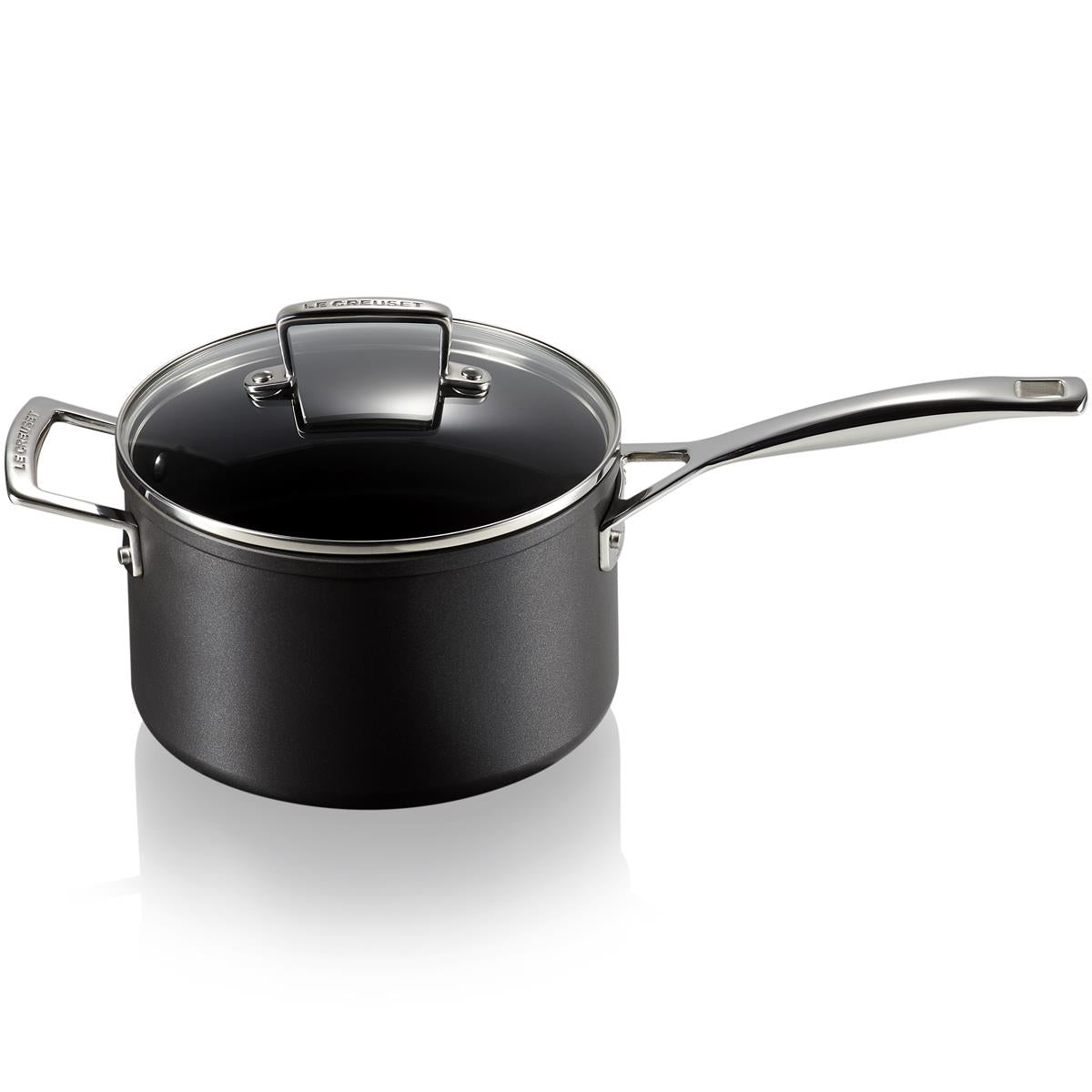 Le Creuset Toughened Non-Stick Saucepan With Glass Lid