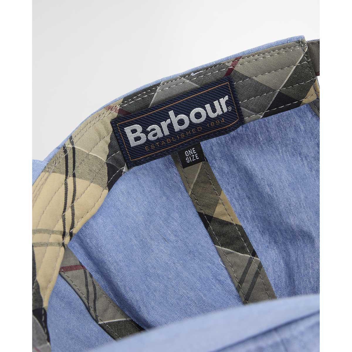 Nelson Chambray Cap logo