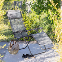 Terre Lafuma Colour Block R Clip Batyline ISO Recliner Lifestyle