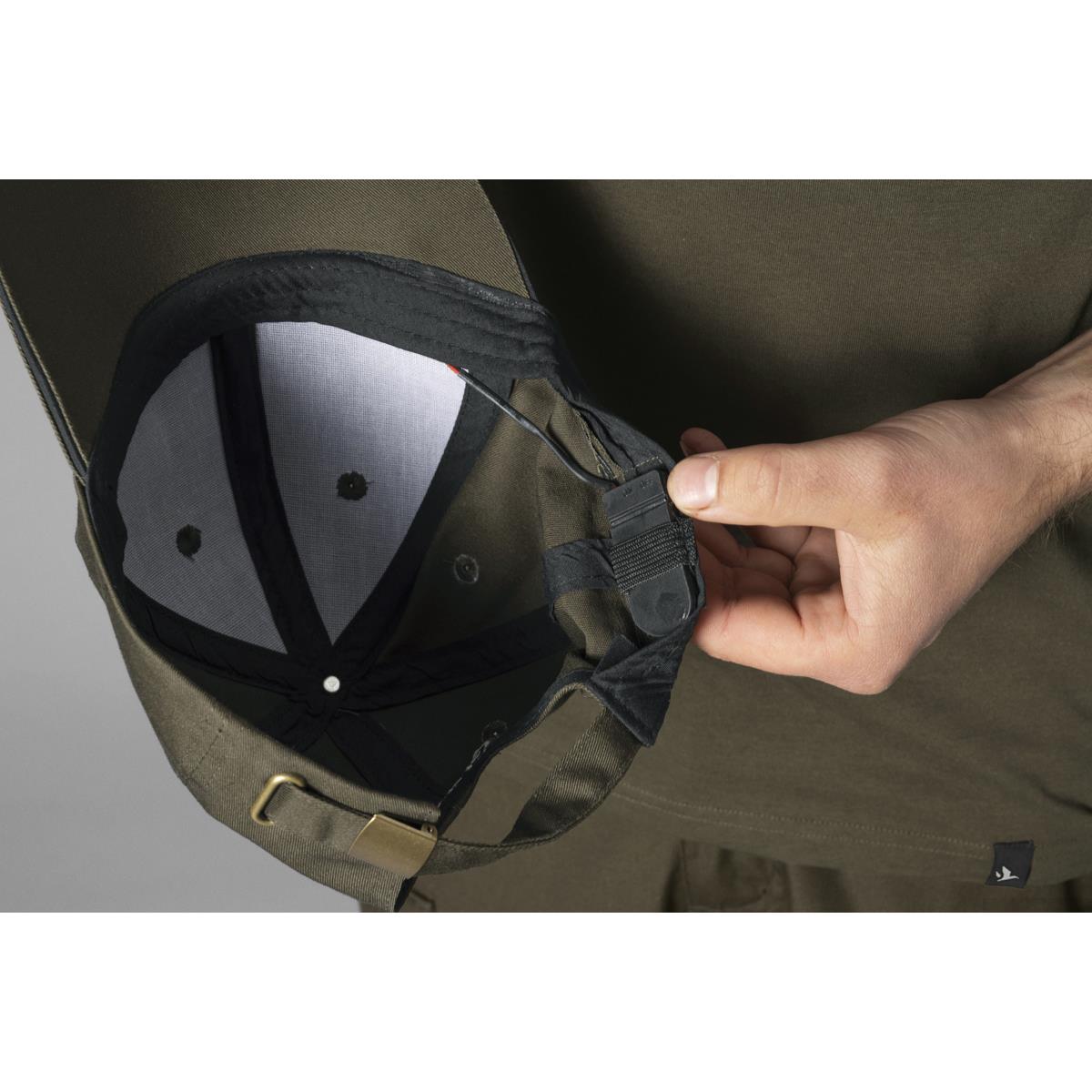 Pine Green Seeland Mens Slate LED Cap Inside