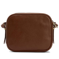 Brown Barbour Womens Daphne Leather Crossbody Bag Back