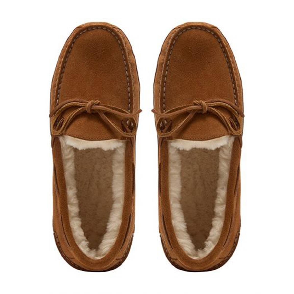Chatham Womens Crown Lady Suede Slippers