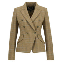 Soft Blue Barbour Womens Wisteria Tailored Blazer