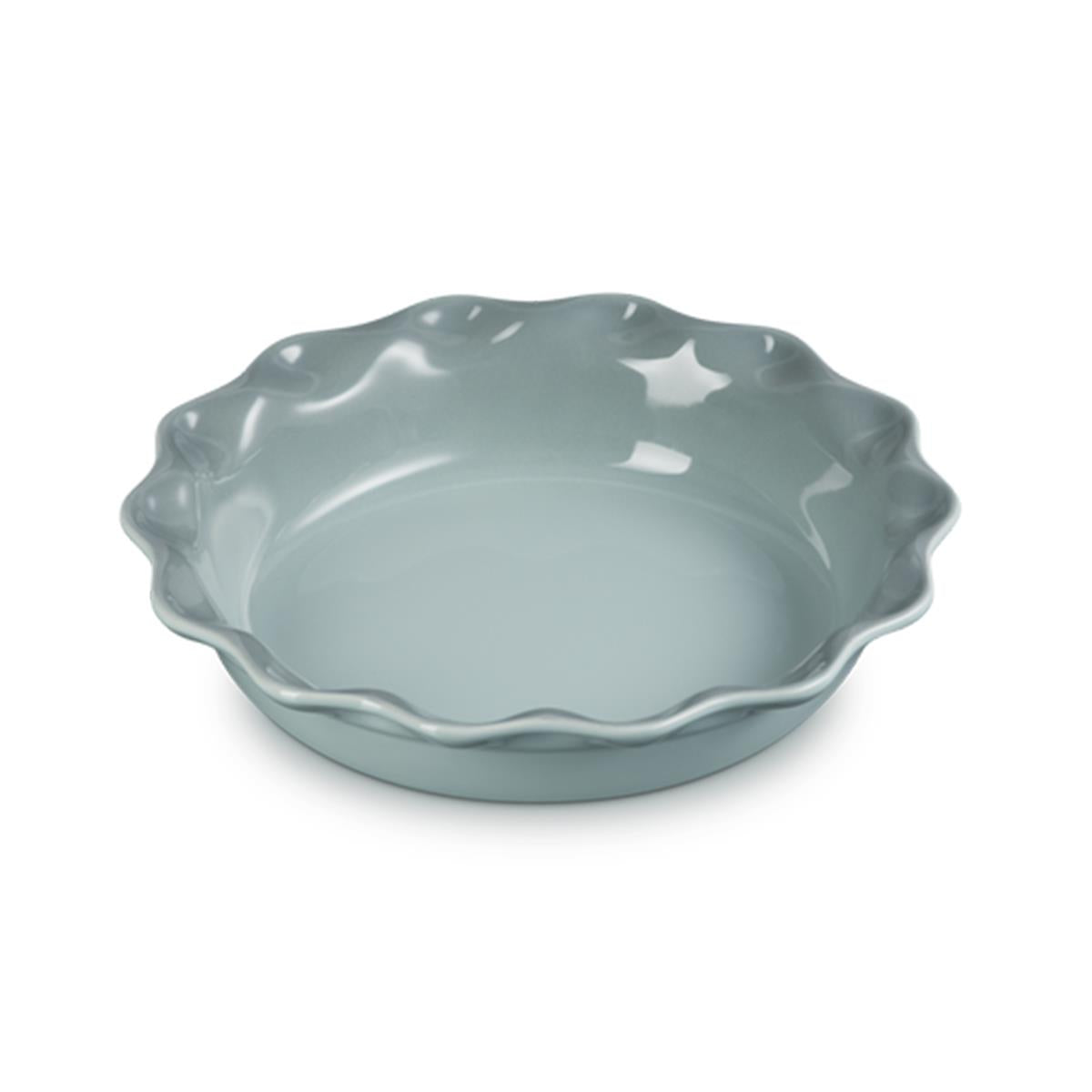 Le Creuset Stoneware Heritage 23cm Round Pie Dish Sea Salt