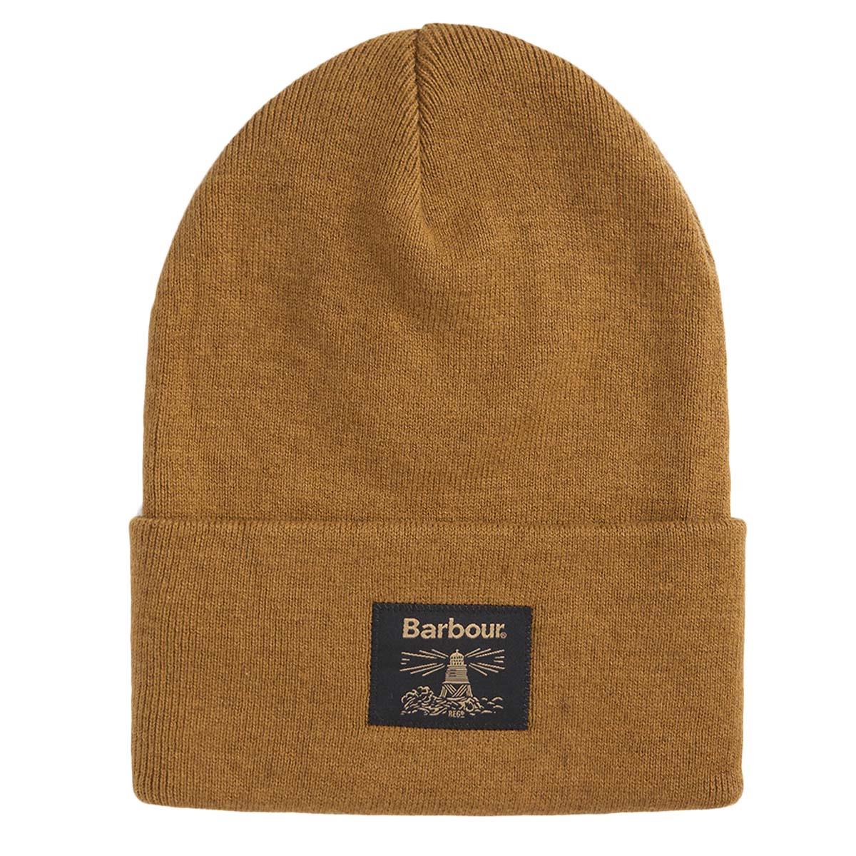 Bronze Brown Barbour Mens Harton Beanie