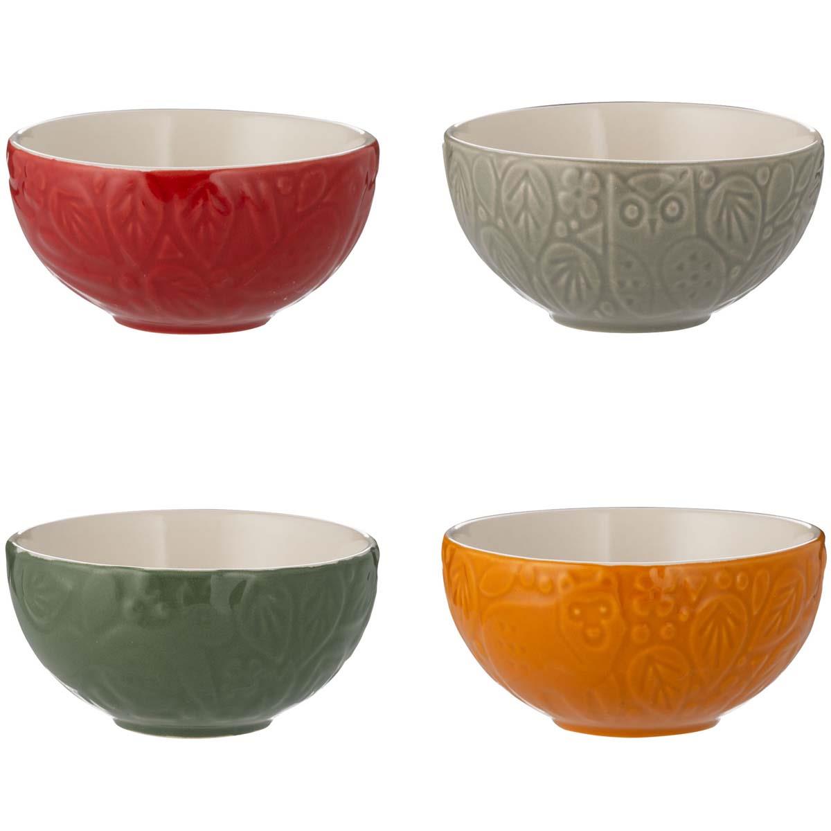 Mason Cash In The Forest Set of 4 Mini Bowls