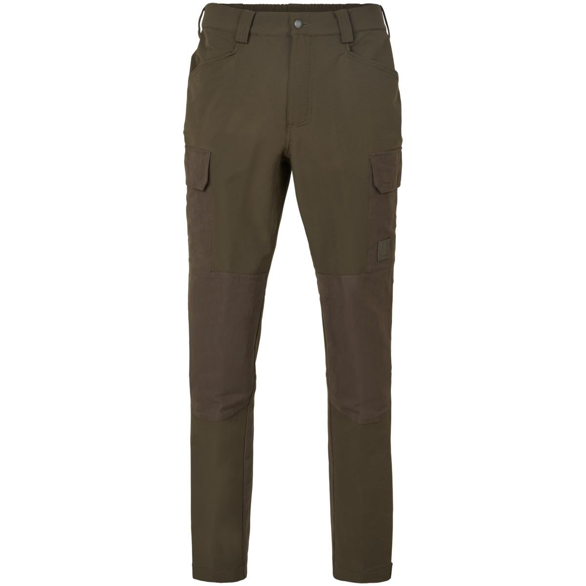 Willow Green/Brown Harkila Mens Hill Trousers