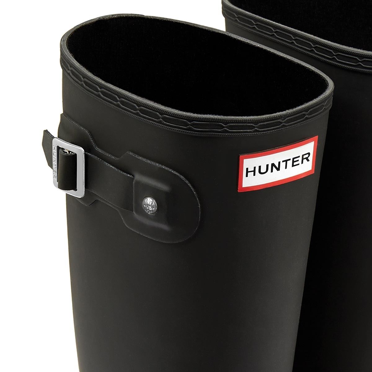Hunter Womens Original Tall Wellington Boots Logo