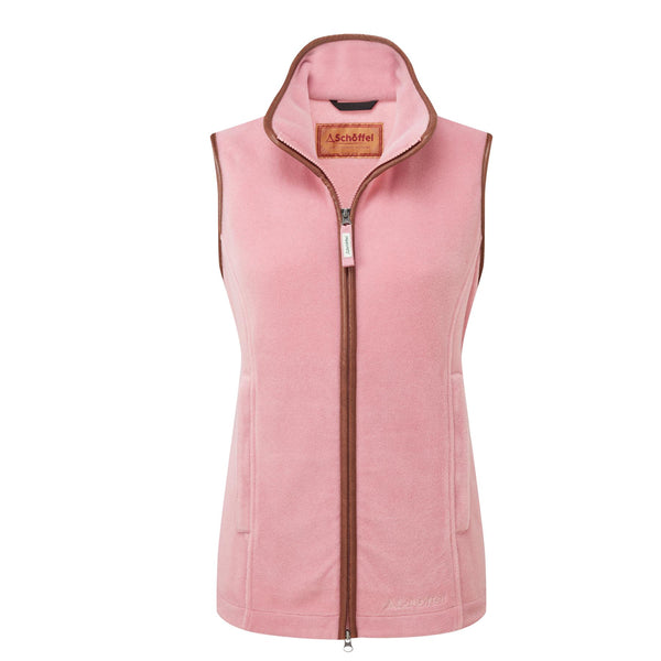 Schoffel Lyndon Fleece Gilet Antique Rose