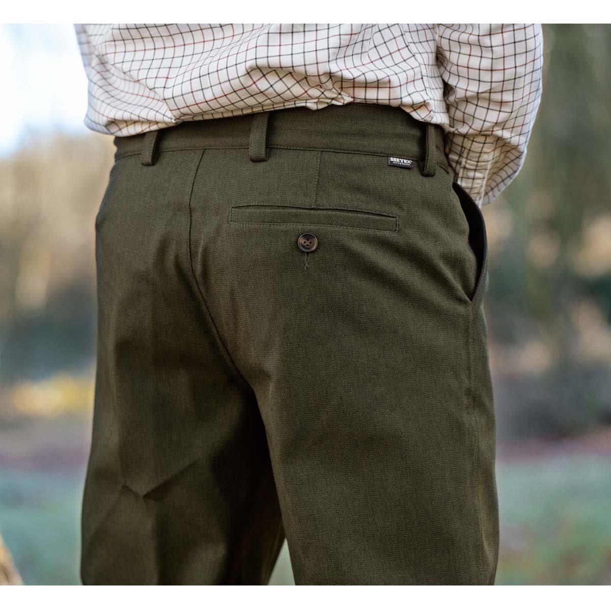 Shaded Olive Seeland Mens Woodcock Royale Trousers LS3