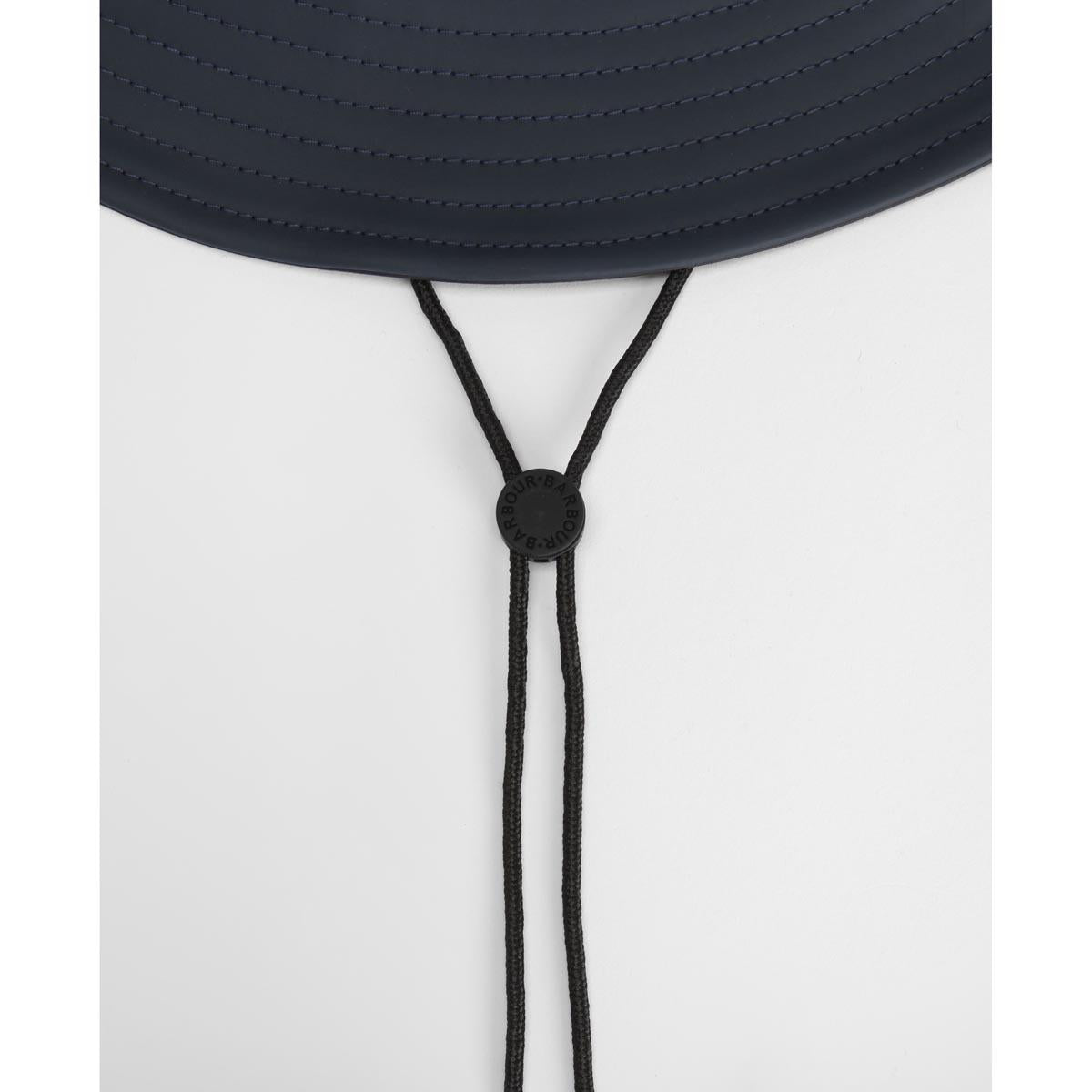 Dusk Grey Barbour Womens Thorpe Showerproof Bucket Hat cord