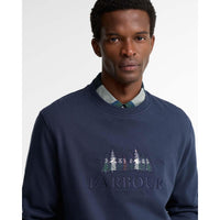 Barbour Mens Evergreen Crew Neck Sweatshirt