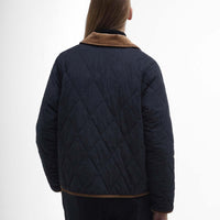 Barbour Womens Emilia Quilt Jacket Model Back
