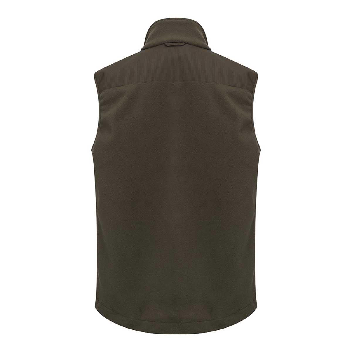 Green Hoggs Of Fife Mens Green King II Gilet Back