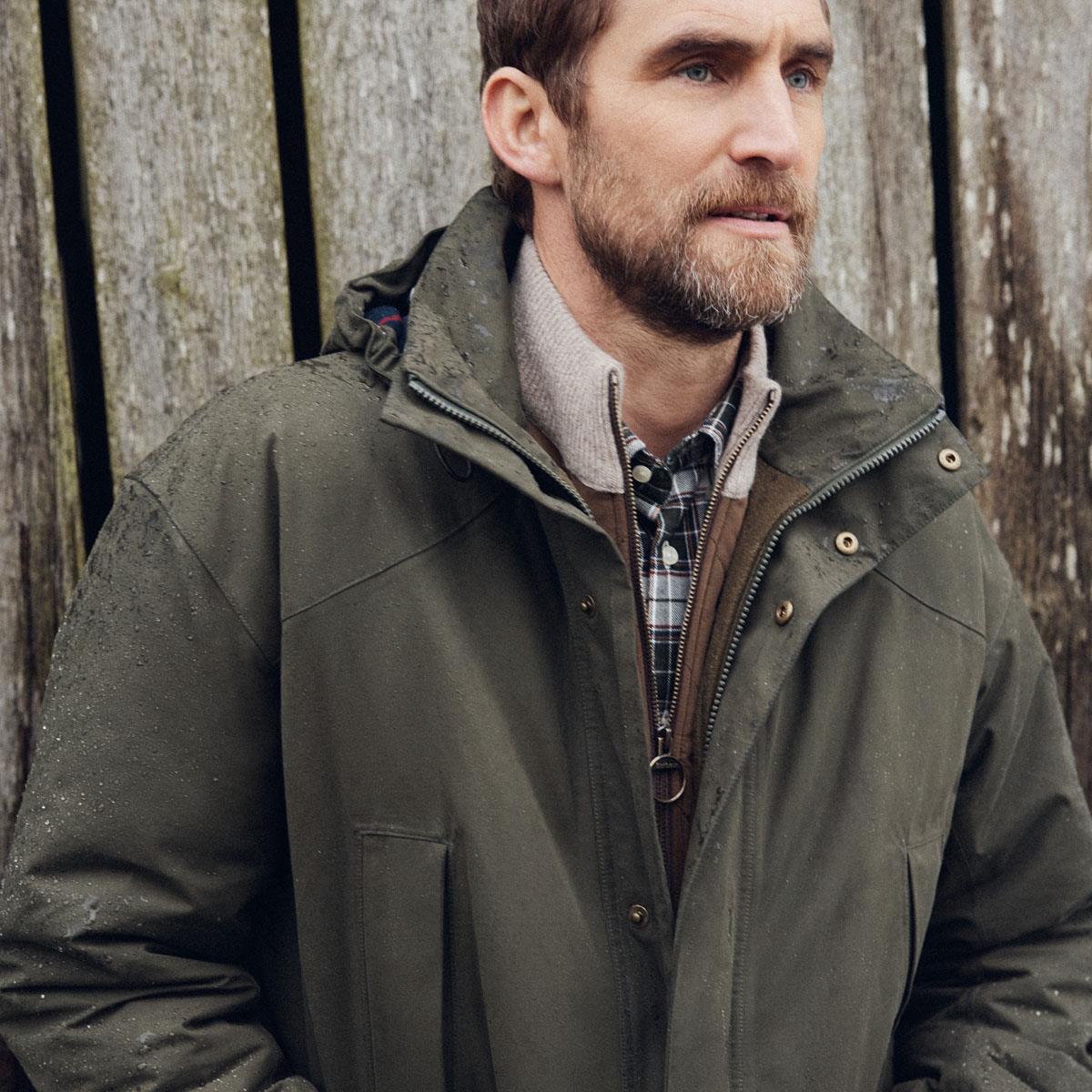 Barbour Mens Farlam Waterproof Jacket
