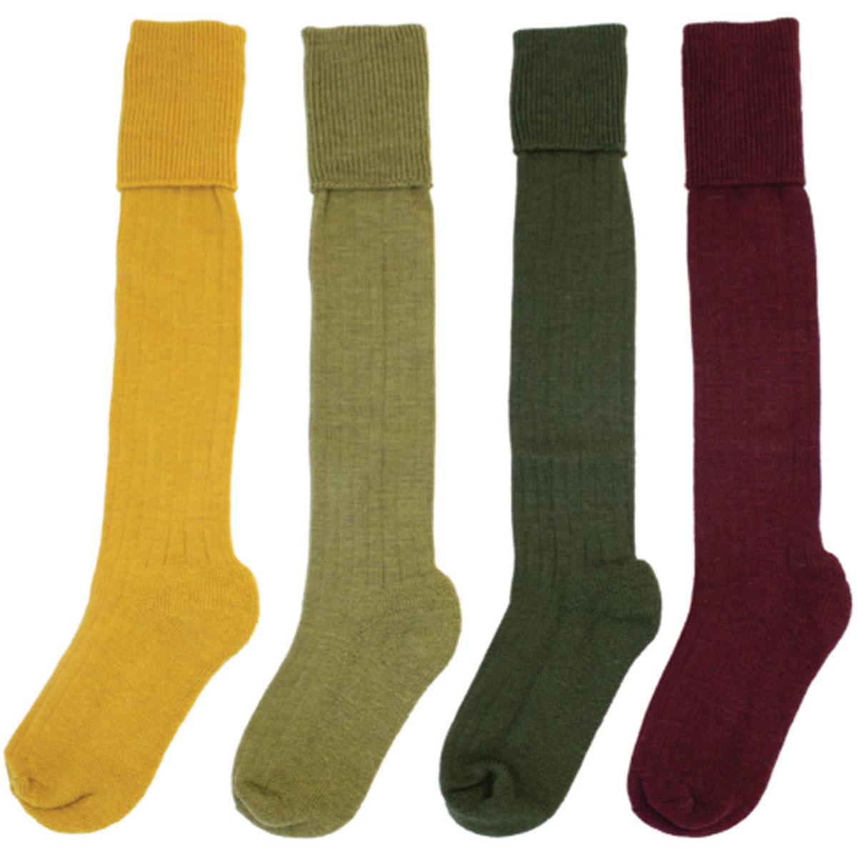 Bisley Mens Long Plain Stockings
